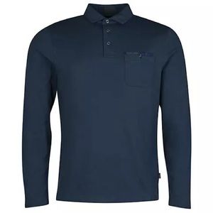 Barbour Corpatch L/S Polo in Navy